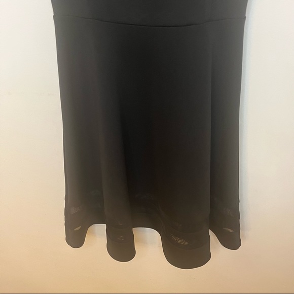 LULU’S Sheer Determination Black Mesh Skater Dress - Picture 6 of 16